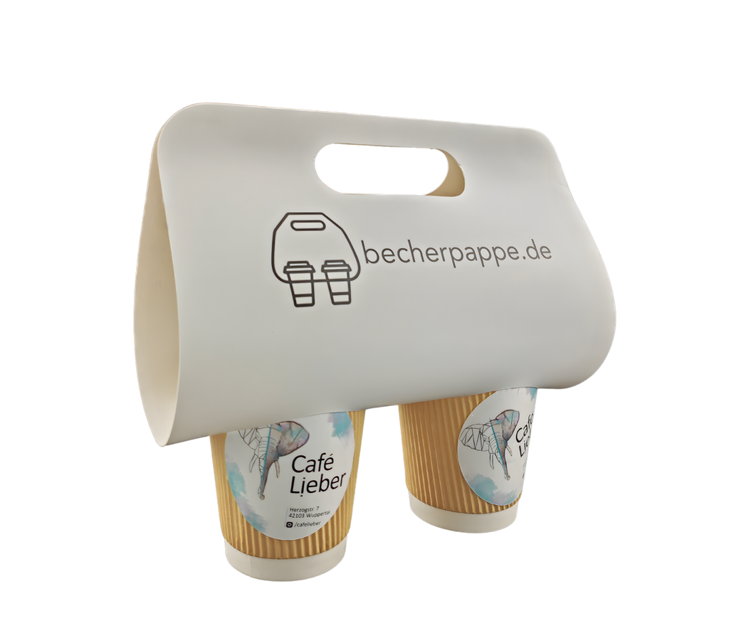 becherpappe mit deinem Logo